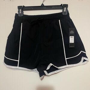 Black Women's Athletic Shorts